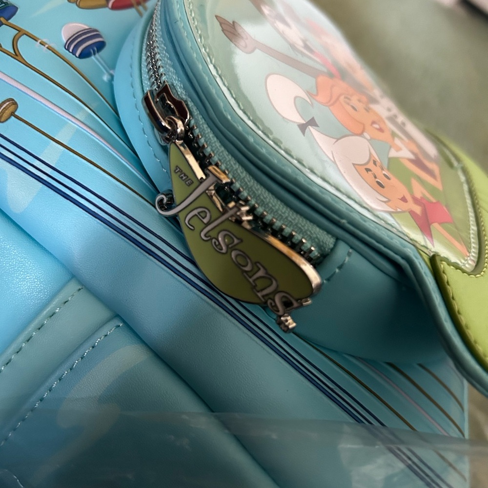 The jetsons loungefly mini bakpack hanna barbera new some scuffs 2022 bag READ - Picture 8 of 10